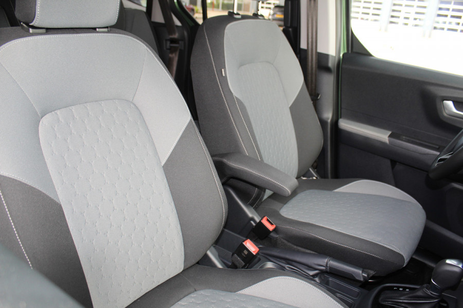 Ford Tourneo Courier 1.0-125pk Titanium AUTOMAAT ! UNIEKE Ford Tourneo Courier personen uitv. Fabr. garantie t/m 26-08-2029. Autm. airco, adapt. cruise cntrl, winterpkkt, LM wielen, navigatie, telefoonvoorb., lane- en side assist etc.