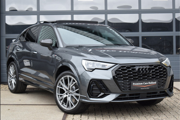 Audi Q3 Sportback 45 TFSI e S-Line 245 Pk Pano Navi Camera Trekhaak Vol Leder Carbon 20 Inch