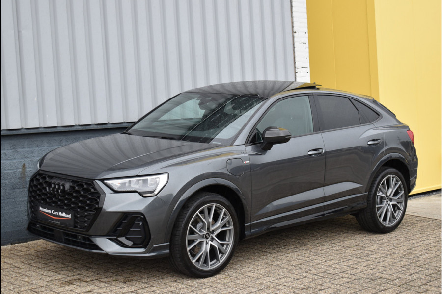 Audi Q3 Sportback 45 TFSI e S-Line 245 Pk Pano Navi Camera Trekhaak Vol Leder Carbon 20 Inch