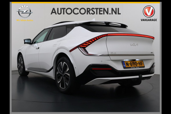 Kia Ev6 GT-Line 77.4 kWh SOH 95% Panoramadak V2L Warmtepomp Trekhaak Head-Up Display Meridian®-Surround Adap.Cruise Matrix Led 360°Camer Stoel+Stuurverwarming Stoel Massage+Ventilatie Elek.Stoelen+Memory Elek.Achterklep Privacy Glas Dealeronderhouden 1e Eigenaar Origineel Nederlandse Auto