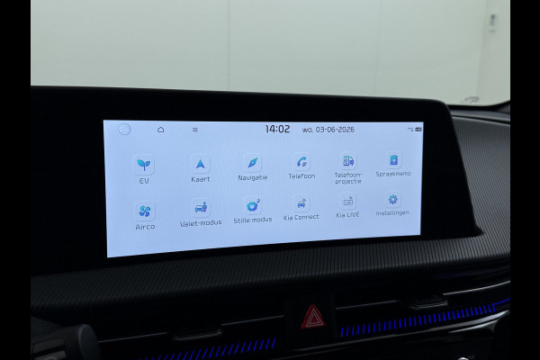 Kia Ev6 GT-Line 77.4 kWh SOH 95% Panoramadak V2L Warmtepomp Trekhaak Head-Up Display Meridian®-Surround Adap.Cruise Matrix Led 360°Camer Stoel+Stuurverwarming Stoel Massage+Ventilatie Elek.Stoelen+Memory Elek.Achterklep Privacy Glas Dealeronderhouden 1e Eigenaar Origineel Nederlandse Auto