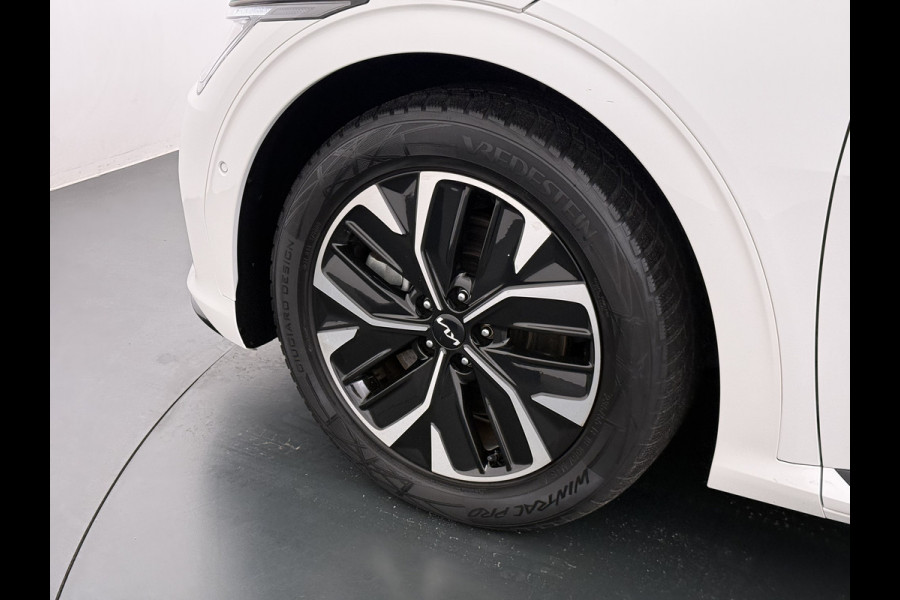 Kia Ev6 GT-Line 77.4 kWh SOH 95% Panoramadak V2L Warmtepomp Trekhaak Head-Up Display Meridian®-Surround Adap.Cruise Matrix Led 360°Camer Stoel+Stuurverwarming Stoel Massage+Ventilatie Elek.Stoelen+Memory Elek.Achterklep Privacy Glas Dealeronderhouden 1e Eigenaar Origineel Nederlandse Auto