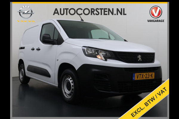 Peugeot Partner 1.5HDi 102PK Airco Navi* via Apple Carplay Android Auto Cruise Control Pdc S&S L1 Betonplex Vloer Lat om Lat Wandbetimmering Schuifdeur 1e Eigenaar Origineel Nederlandse Auto