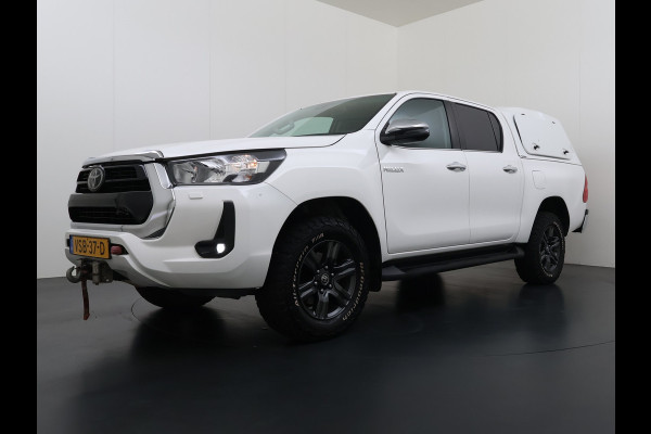 Toyota Hilux 2.4 D-4D 4WD Automaat Double Cab Prof. Lier Canopy Hardtop (Huif) Trekhaak Navi* via Apple Carplay Android Auto Ecc Camera Adap. Lane Assist Inbouw Kasten Bluetooth AWD EURO 6 400Nm 3.500kg Trekvermogen 1e Eigenaar Dealeronderhouden Origineel Nederlandse Auto