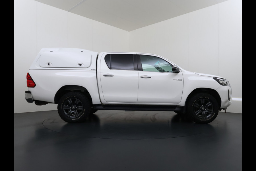 Toyota Hilux 2.4 D-4D 4WD Automaat Double Cab Prof. Lier Canopy Hardtop (Huif) Trekhaak Navi* via Apple Carplay Android Auto Ecc Camera Adap. Lane Assist Inbouw Kasten Bluetooth AWD EURO 6 400Nm 3.500kg Trekvermogen 1e Eigenaar Dealeronderhouden Origineel Nederlandse Auto