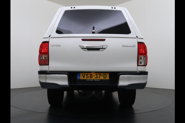 Toyota Hilux 2.4 D-4D 4WD Automaat Double Cab Prof. Lier Canopy Hardtop (Huif) Trekhaak Navi* via Apple Carplay Android Auto Ecc Camera Adap. Lane Assist Inbouw Kasten Bluetooth AWD EURO 6 400Nm 3.500kg Trekvermogen 1e Eigenaar Dealeronderhouden Origineel Nederlandse Auto