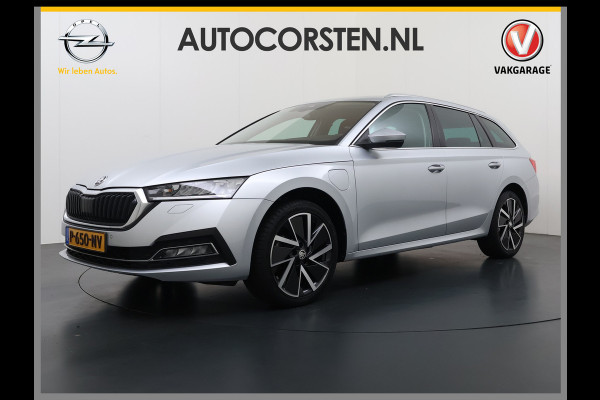 Škoda Octavia Combi 1.4TSI 245PK Automaat iV PHEV Hybride Adap.Cruise Stoelverwarming Navi 3-Zone Ecc Apple Carplay Android Auto Pdc Business  Elek.Achterklep Keyless advanced Lmv 18" Voorruitverwarming Led DAB 1e Eigenaar Origineel Nederlandse Auto