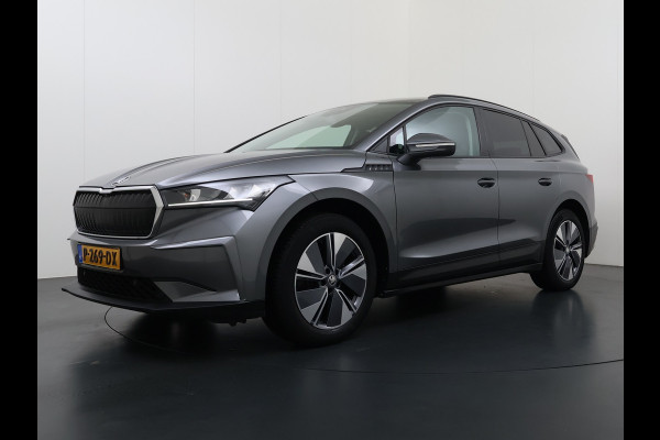 Škoda ENYAQ iV 60 SOH 94% Trekhaak Warmtepomp Navi Ecc Apple Carplay Android Auto Cruise Control Pdc Keyless Advanced Privacy Glas Led DAB Isofix Draadloze telefoonlader Rijstrooksensor 1.000KG Trekgewicht 1e Eigenaar Origineel Nederlandse Auto