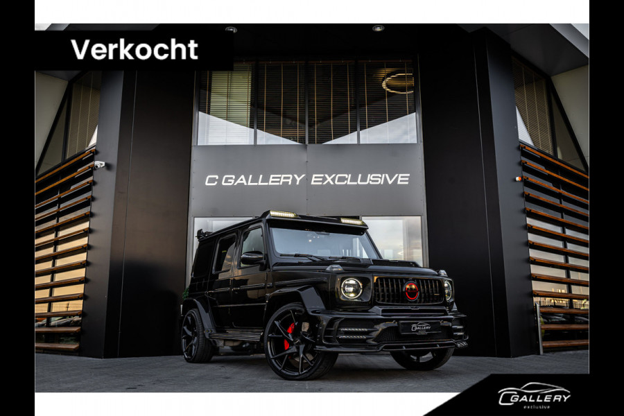 Mercedes-Benz G-Klasse MANSORY G63 800 Widestar - Panorama | 24 Inch | Burmester | Carbon details | Certificaat | 360 camera