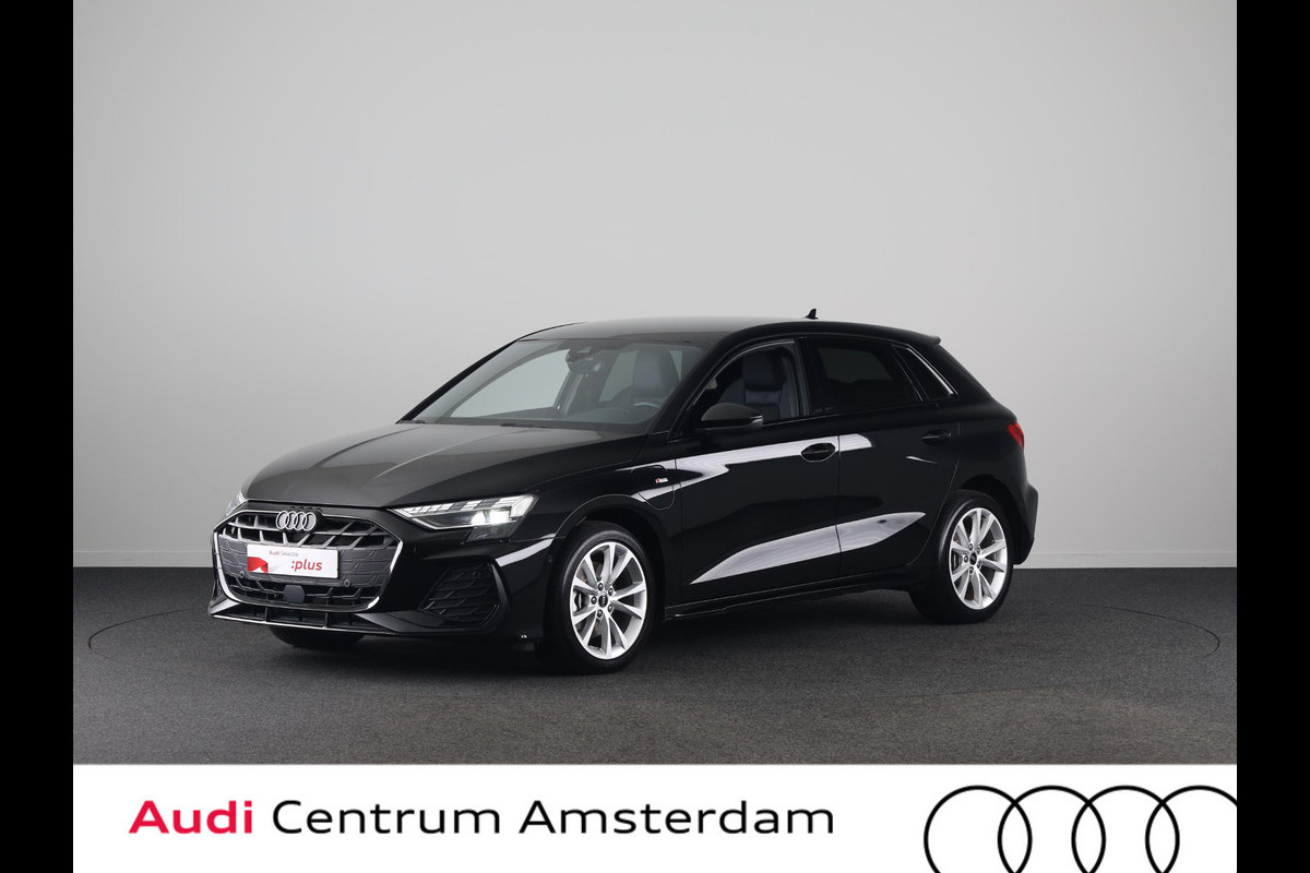 Audi A3 Sportback 40 TFSI e S edition 204 pk S-tronic | Verlengde garantie | Navigatie | Parkeersensoren (Park assist) | Achteruitrijcamera | Adaptieve cruise control | Stoelverwarming | S-Line |