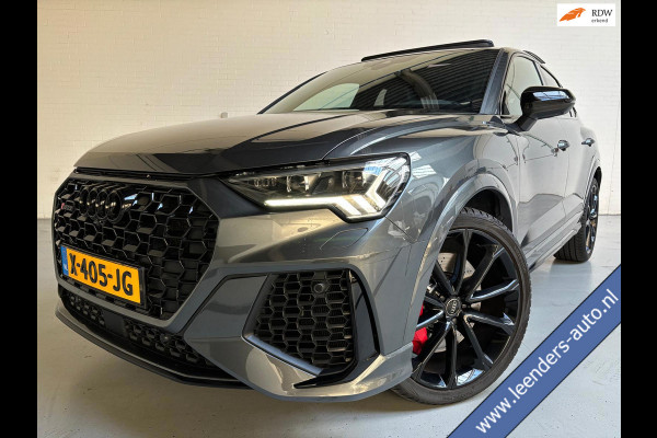 Audi RSQ3 Sportback Automaat 2.5 TFSI 400PK Quattro Daytona Grey, Black Pakket, Alcantara/Half Leder, Schuifdak, 21inch, Trekhaak