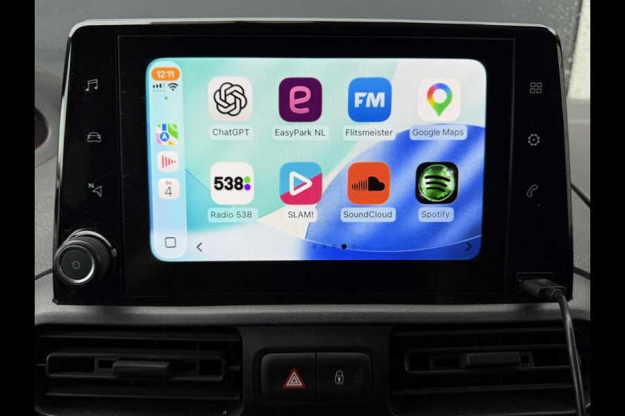 Peugeot Partner 1.5 BlueHDI Premium CarPlay/navigatie systeem/cruise control