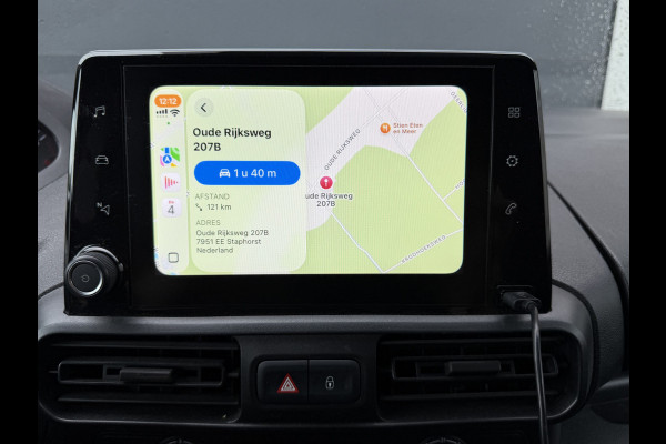 Peugeot Partner 1.2 PureTech Premium Euro 6 CarPlay/navigatie systeem/cruise control
