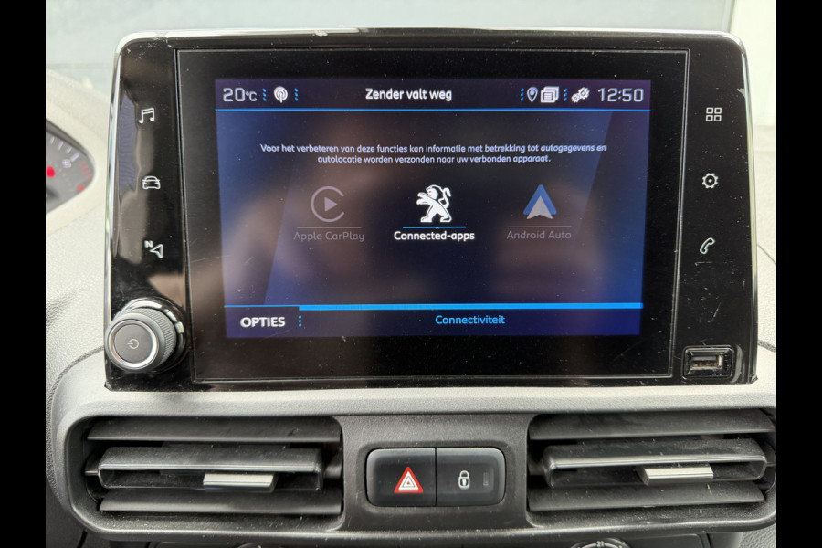 Peugeot Partner 1.2 PureTech Premium Euro 6 CarPlay/navigatie systeem/cruise control