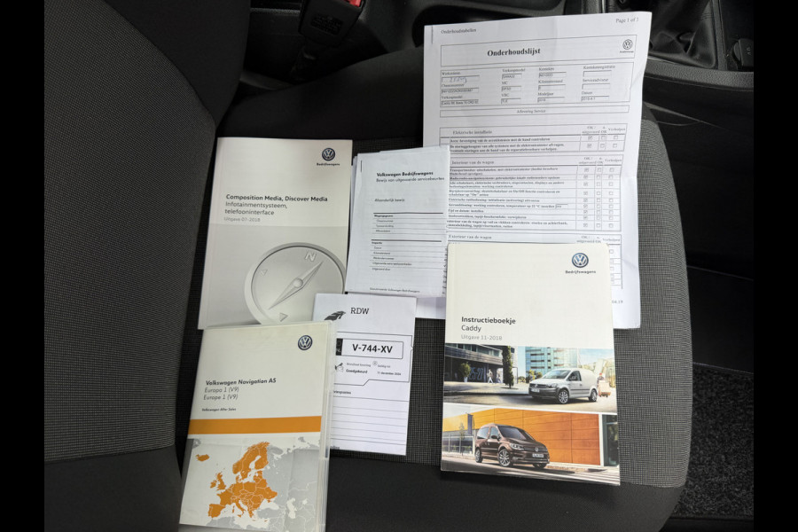 Volkswagen Caddy 2.0 TDI 102 PK L1H1 Euro 6 CarPlay/cruise control/Navigatie