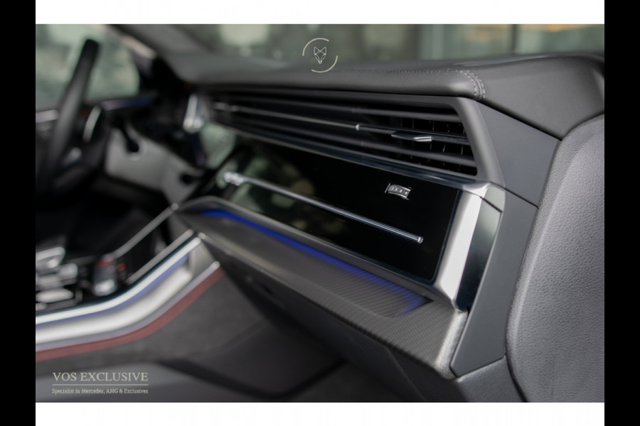 Audi RSQ8 4.0 TFSI quattro 700PK URBAN|FULL CARBON|23" Vossen|Ceramic|RS Dynamic|B&O 3D Advanced||ACC|Uitlaatsysteem|Keyless|Softclose|Standkachel|360°
