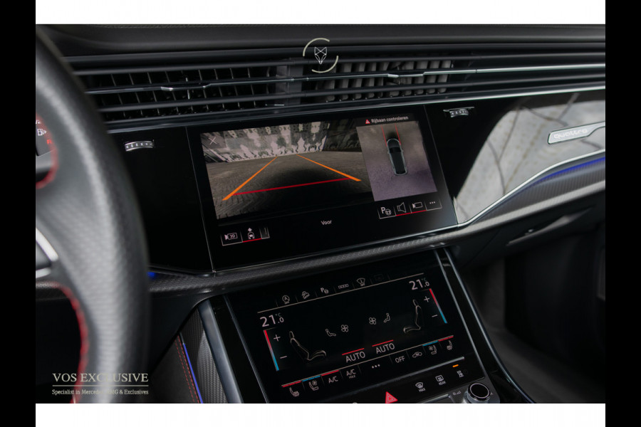 Audi RSQ8 4.0 TFSI quattro 700PK URBAN|FULL CARBON|23" Vossen|Ceramic|RS Dynamic|B&O 3D Advanced||ACC|Uitlaatsysteem|Keyless|Softclose|Standkachel|360°