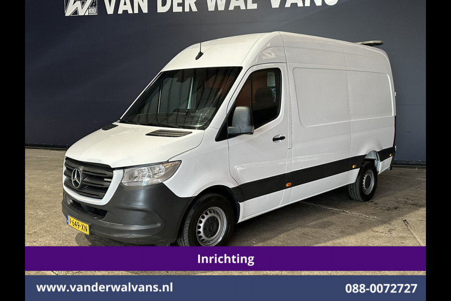 Mercedes-Benz Sprinter 316 CDI 164pk 3500kg Trekhaak L2H2 Inrichting Euro6 Airco | Camera | Apple Carplay Android Auto, Cruisecontrol, Parkeersensoren