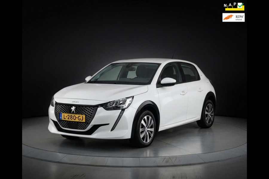 Peugeot e-208 EV Active |ELECTRIC|WHITE|NAVI|AIRCO|NL AUTO|NAP|
