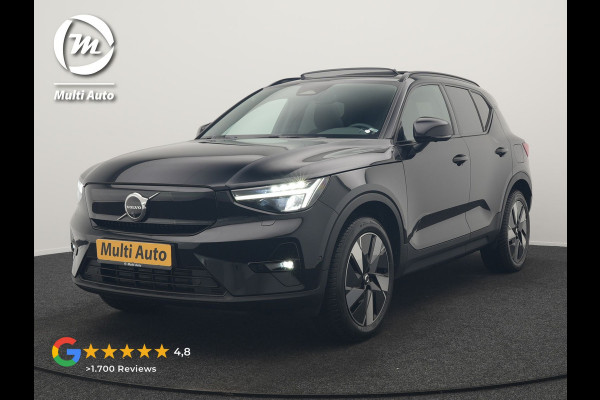 Volvo XC40 Single Motor Extended Range Ultimate 82 kWh 252pk Dealer O.H. | Panodak | Adaptive Cruise | 360 Camera | Harman / Kardon | Warmtepomp | Sportstoelen Memory & Verwarmd | Google Assistent | Keyless | Blis | Stuur Verwarmd | Apple Carplay | DAB | 19"L.M |