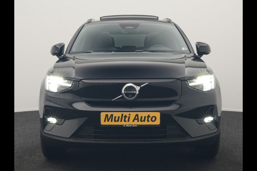 Volvo XC40 Single Motor Extended Range Ultimate 82 kWh 252pk Dealer O.H. | Panodak | Adaptive Cruise | 360 Camera | Harman / Kardon | Warmtepomp | Sportstoelen Memory & Verwarmd | Google Assistent | Keyless | Blis | Stuur Verwarmd | Apple Carplay | DAB | 19"L.M |