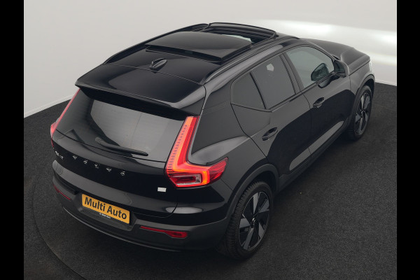 Volvo XC40 Single Motor Extended Range Ultimate 82 kWh 252pk Dealer O.H. | Panodak | Adaptive Cruise | 360 Camera | Harman / Kardon | Warmtepomp | Sportstoelen Memory & Verwarmd | Google Assistent | Keyless | Blis | Stuur Verwarmd | Apple Carplay | DAB | 19"L.M |