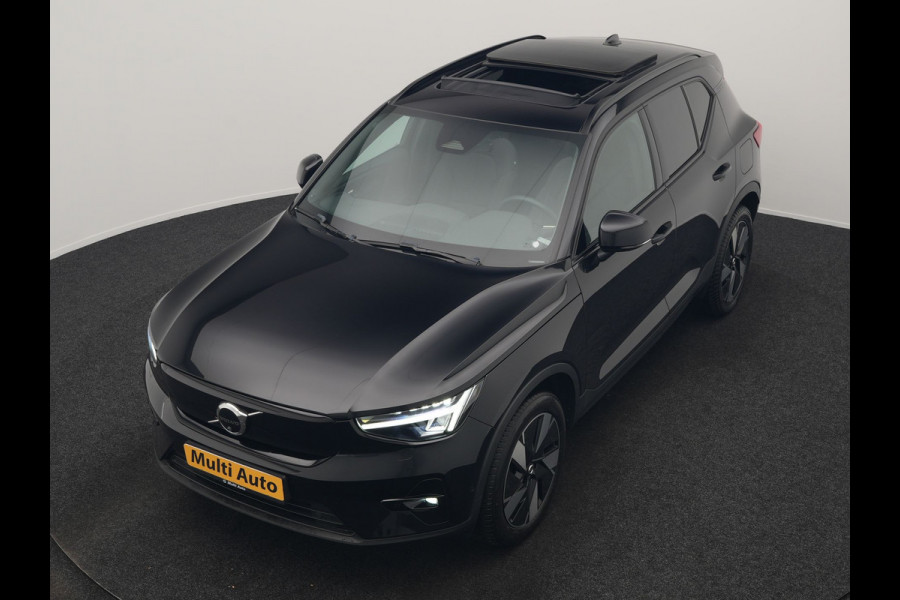 Volvo XC40 Single Motor Extended Range Ultimate 82 kWh 252pk Dealer O.H. | Panodak | Adaptive Cruise | 360 Camera | Harman / Kardon | Warmtepomp | Sportstoelen Memory & Verwarmd | Google Assistent | Keyless | Blis | Stuur Verwarmd | Apple Carplay | DAB | 19"L.M |