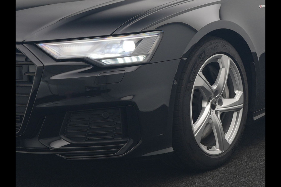 Audi A6 Avant 50 TFSI e Quattro 2x S Line PHEV 300pk Dealer O.H. | Trekhaak Af Fabriek | Panodak | Adaptive Cruise | Camera | Lederen Sportstoelen & Stuur Verwarmd | Blis | Sfeerverlichting | Apple Carplay | Navigatie | DAB | Plug In Hybrid |