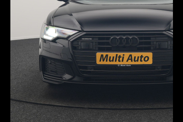 Audi A6 Avant 50 TFSI e Quattro 2x S Line PHEV 300pk Dealer O.H. | Trekhaak Af Fabriek | Panodak | Adaptive Cruise | Camera | Lederen Sportstoelen & Stuur Verwarmd | Blis | Sfeerverlichting | Apple Carplay | Navigatie | DAB | Plug In Hybrid |