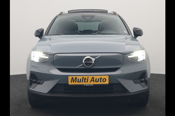 Volvo XC40 Recharge Twin Ultimate 78 kWh 408pk | Panodak | Adaptive Cruise | 360 Camera | Harman / Kardon | Lederen Sportstoelen Memory & Verwarmd | Blis | Keyless | Stuur Verwarmd | Google Assistent | Apple Carplay | DAB | 20"L.M |
