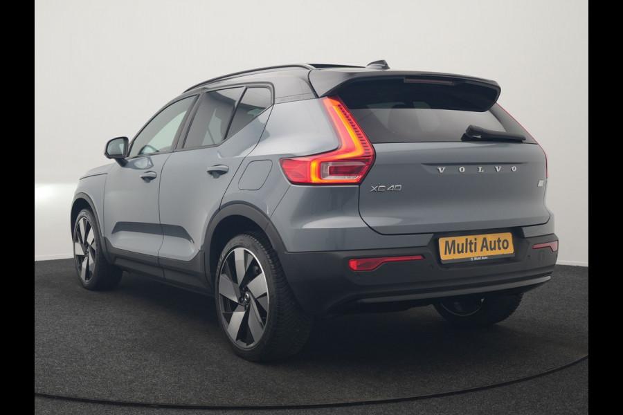 Volvo XC40 Recharge Twin Ultimate 78 kWh 408pk | Panodak | Adaptive Cruise | 360 Camera | Harman / Kardon | Lederen Sportstoelen Memory & Verwarmd | Blis | Keyless | Stuur Verwarmd | Google Assistent | Apple Carplay | DAB | 20"L.M |