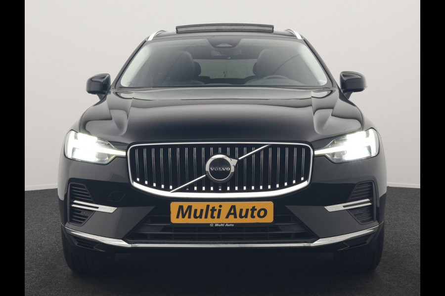 Volvo XC60 T6 AWD Plus Bright LONG RANGE PHEV 350pk Dealer O.H. | Trekhaak Af Fabriek | Panodak | Camera | Lederen Sportstoelen Memory & Verwarmd | Keyless | Stuur Verwarmd | Google Assistent | Apple Carplay | DAB | Plug In Hybrid |