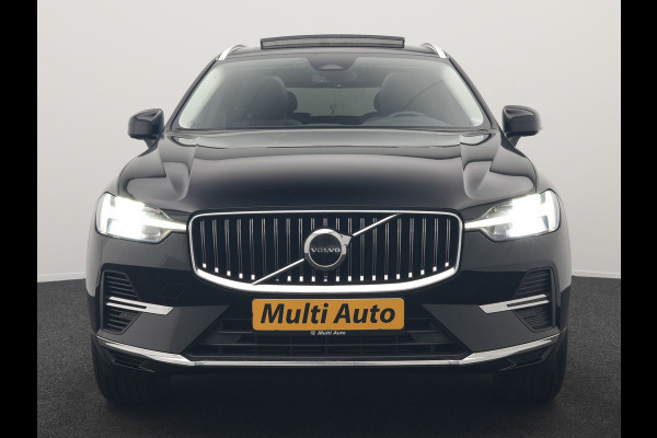 Volvo XC60 T6 AWD Plus Bright LONG RANGE PHEV 350pk Dealer O.H. | Trekhaak Af Fabriek | Panodak | Camera | Lederen Sportstoelen Memory & Verwarmd | Keyless | Stuur Verwarmd | Google Assistent | Apple Carplay | DAB | Plug In Hybrid |