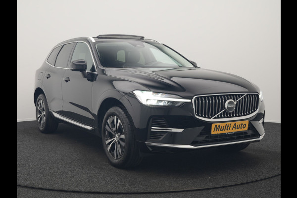 Volvo XC60 T6 AWD Plus Bright LONG RANGE PHEV 350pk Dealer O.H. | Trekhaak Af Fabriek | Panodak | Camera | Lederen Sportstoelen Memory & Verwarmd | Keyless | Stuur Verwarmd | Google Assistent | Apple Carplay | DAB | Plug In Hybrid |