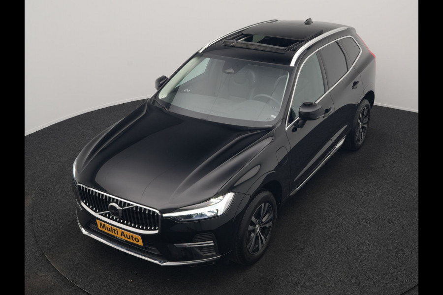 Volvo XC60 T6 AWD Plus Bright LONG RANGE PHEV 350pk Dealer O.H. | Trekhaak Af Fabriek | Panodak | Camera | Lederen Sportstoelen Memory & Verwarmd | Keyless | Stuur Verwarmd | Google Assistent | Apple Carplay | DAB | Plug In Hybrid |