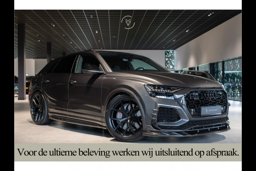 Audi Q8 4.0 TFSI RS Q8 Quattro 700PK URBAN|FULL CARBON|23" Vossen|Ceramic|RS Dynamic|B&O 3D Advanced||ACC|Uitlaatsysteem|Keyless|Softclose|Standkachel|360°