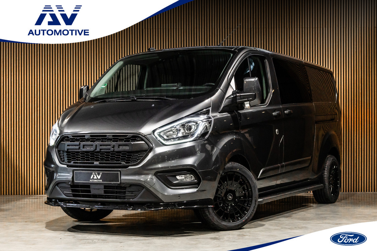 Ford Transit Custom 300 2.0 TDCI 170 PK L2H1 Limited DC | Dubbel cabine | Raptor Edition | CarPlay | Camera | Navigatie | Orig. NL Auto | NAP Logisch | Nieuwe APK
