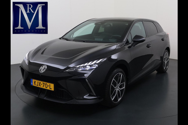 MG Mg4 electric Luxury 64 kWh SOH 95% | 14K KM!! |360 CAMERA| 7 JAAR MG GARANTIE T/M 07-2031| ELEK. STOEL| DODE HOEK SENSOR| STOEL + STUURVERWARMING| ADAPTIVE CRUISE CONTROL