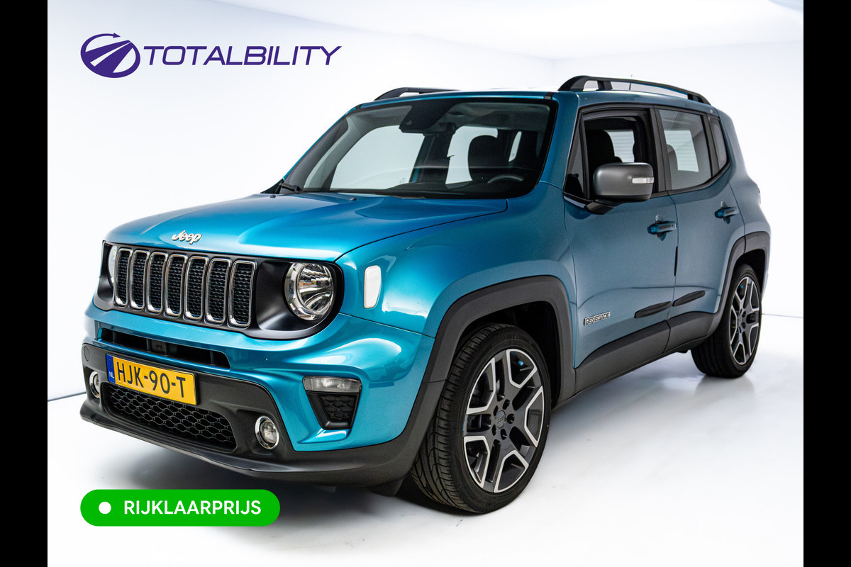 Jeep Renegade 1.3T DDCT Limited 150 PK | LMV 19" | Apple Carplay/Android auto | Cruise | PDC achter | Afn. trekhaak | Climate control, Parkeerassistent