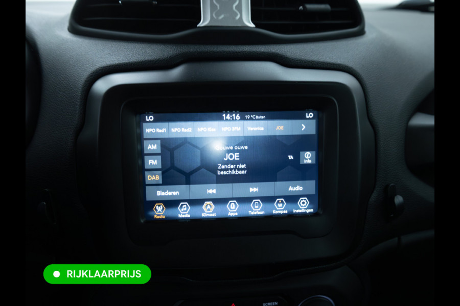 Jeep Renegade 1.3T DDCT Limited 150 PK | LMV 19" | Apple Carplay/Android auto | Cruise | PDC achter | Afn. trekhaak | Climate control, Parkeerassistent