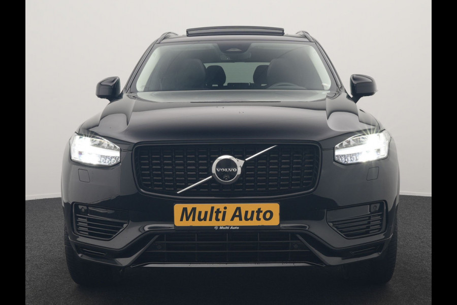 Volvo XC90 T8 Recharge AWD Plus Dark 7Persoons LONG RANGE PHEV 455pk Dealer O.H. | Trekhaak Af Fabriek | Panodak | Adaptive Cruise | 360 Camera | Harman / Kardon | Lederen Sportstoelen Memory & Verwarmd | Stuur Verwarmd | Google Assistent | Apple Carplay | Keyless | Plug In Hybrid |