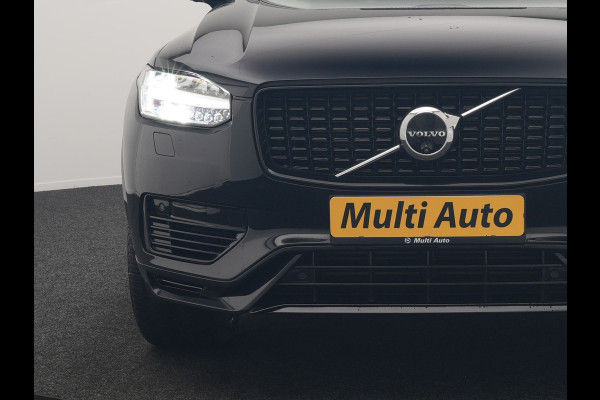 Volvo XC90 T8 Recharge AWD Plus Dark 7Persoons LONG RANGE PHEV 455pk Dealer O.H. | Trekhaak Af Fabriek | Panodak | Adaptive Cruise | 360 Camera | Harman / Kardon | Lederen Sportstoelen Memory & Verwarmd | Stuur Verwarmd | Google Assistent | Apple Carplay | Keyless | Plug In Hybrid |