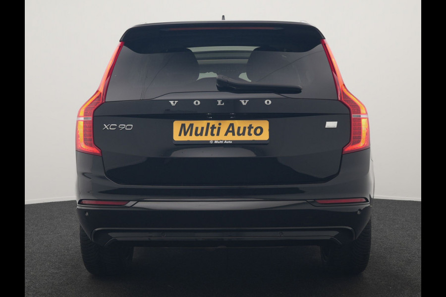 Volvo XC90 T8 Recharge AWD Plus Dark 7Persoons LONG RANGE PHEV 455pk Dealer O.H. | Trekhaak Af Fabriek | Panodak | Adaptive Cruise | 360 Camera | Harman / Kardon | Lederen Sportstoelen Memory & Verwarmd | Stuur Verwarmd | Google Assistent | Apple Carplay | Keyless | Plug In Hybrid |