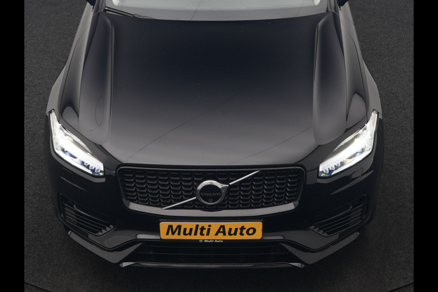 Volvo XC90 T8 Recharge AWD Plus Dark 7Persoons LONG RANGE PHEV 455pk Dealer O.H. | Trekhaak Af Fabriek | Panodak | Adaptive Cruise | 360 Camera | Harman / Kardon | Lederen Sportstoelen Memory & Verwarmd | Stuur Verwarmd | Google Assistent | Apple Carplay | Keyless | Plug In Hybrid |