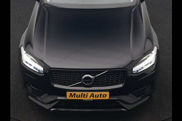Volvo XC90 T8 Recharge AWD Plus Dark 7Persoons LONG RANGE PHEV 455pk Dealer O.H. | Trekhaak Af Fabriek | Panodak | Adaptive Cruise | 360 Camera | Harman / Kardon | Lederen Sportstoelen Memory & Verwarmd | Stuur Verwarmd | Google Assistent | Apple Carplay | Keyless | Plug In Hybrid |