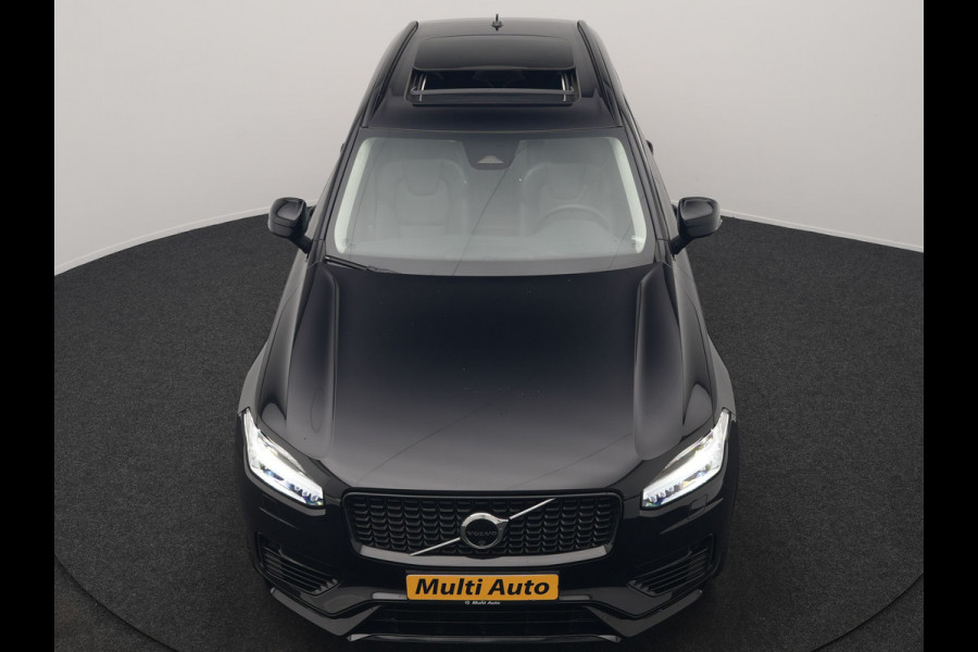 Volvo XC90 T8 Recharge AWD Plus Dark 7Persoons LONG RANGE PHEV 455pk Dealer O.H. | Trekhaak Af Fabriek | Panodak | Adaptive Cruise | 360 Camera | Harman / Kardon | Lederen Sportstoelen Memory & Verwarmd | Stuur Verwarmd | Google Assistent | Apple Carplay | Keyless | Plug In Hybrid |