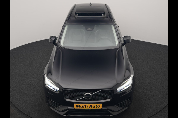 Volvo XC90 T8 Recharge AWD Plus Dark 7Persoons LONG RANGE PHEV 455pk Dealer O.H. | Trekhaak Af Fabriek | Panodak | Adaptive Cruise | 360 Camera | Harman / Kardon | Lederen Sportstoelen Memory & Verwarmd | Stuur Verwarmd | Google Assistent | Apple Carplay | Keyless | Plug In Hybrid |