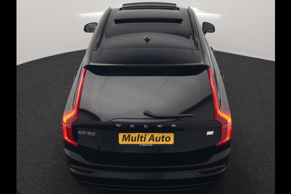 Volvo XC90 T8 Recharge AWD Plus Dark 7Persoons LONG RANGE PHEV 455pk Dealer O.H. | Trekhaak Af Fabriek | Panodak | Adaptive Cruise | 360 Camera | Harman / Kardon | Lederen Sportstoelen Memory & Verwarmd | Stuur Verwarmd | Google Assistent | Apple Carplay | Keyless | Plug In Hybrid |