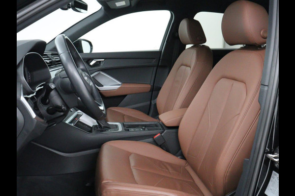 Audi Q3 45 TFSIe Advanced edition | SOH 95,2% | Leder | Stoelverwarming | Carplay | Keyless | Navigatie | Virtual Cockpit | Parkeerhulp | Climate control | Bluetooth | Cruise control | Getint glas | PHEV | Plug In