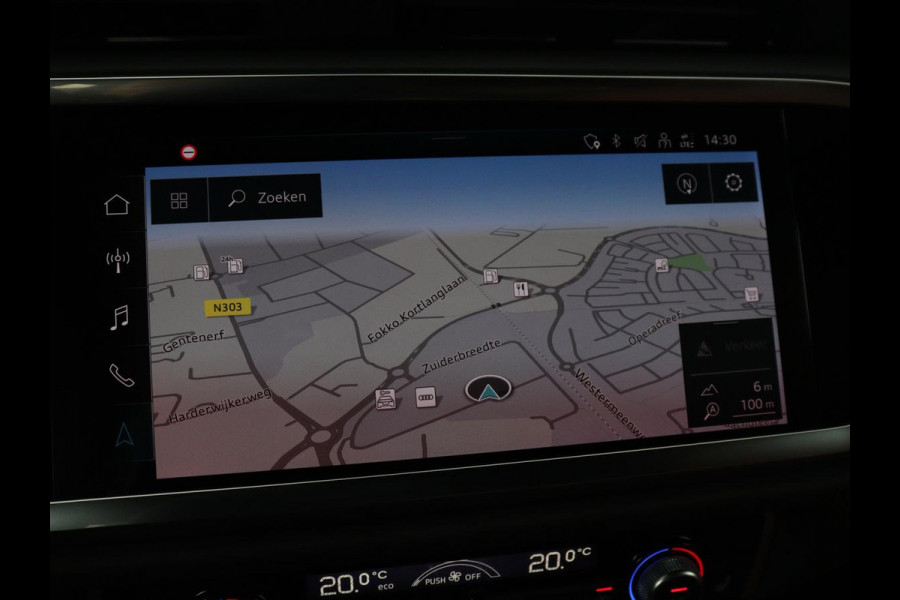 Audi Q3 45 TFSIe Advanced edition | SOH 95,2% | Leder | Stoelverwarming | Carplay | Keyless | Navigatie | Virtual Cockpit | Parkeerhulp | Climate control | Bluetooth | Cruise control | Getint glas | PHEV | Plug In